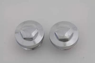 V-Twin Chrome Primary Cover Cap Set for Harley Davidson XL (1971-1976) by V-Twin
