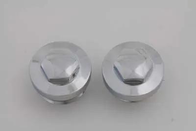 V-Twin Chrome Primary Cover Cap Set for Harley Davidson XL (1971-1976) by V-Twin