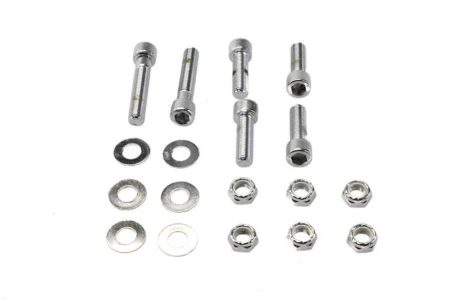 Gardner-Westcott C-80-11 Chrome Allen Fender Strut Bolt Kit for Harley Davidson FX Models by Gardner-Westcott