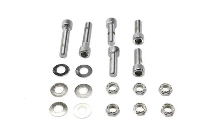 Gardner-Westcott C-80-11 Chrome Allen Fender Strut Bolt Kit for Harley Davidson FX Models by Gardner-Westcott