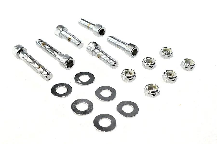 Gardner-Westcott C-80-11 Chrome Allen Fender Strut Bolt Kit for Harley Davidson FX Models by Gardner-Westcott