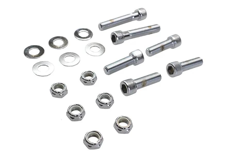 Gardner-Westcott C-80-11 Chrome Allen Fender Strut Bolt Kit for Harley Davidson FX Models by Gardner-Westcott
