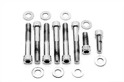Gardner-Westcott C-20-11 Chrome Allen Rear Fender Strut Bolt Kit for Harley Davidson XL by Gardner-Westcott