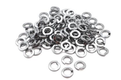 V-Twin Chrome Lock Washer with 1/4 Inch Inner Diameter - Durable Fastening Hardware