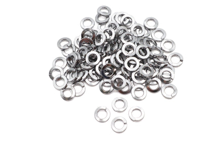 V-Twin Chrome Lock Washer with 1/4 Inch Inner Diameter - Durable Fastening Hardware