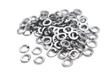 V-Twin Chrome Lock Washer with 1/4 Inch Inner Diameter - Durable Fastening Hardware