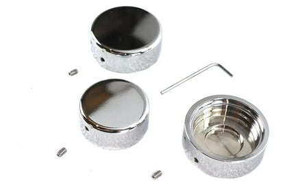 V-Twin 39mm Fork Stem Nut Cover Chrome for Harley Davidson FXR and XL Models by V-Twin