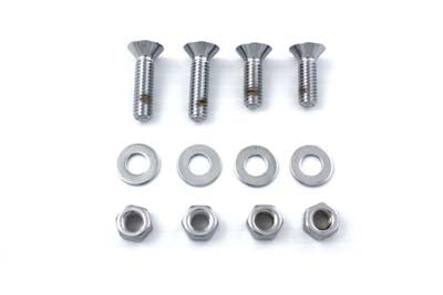 Gardner-Westcott C-61-11 Rear Fender Strut Bolt Kit Chrome for Harley-Davidson XL