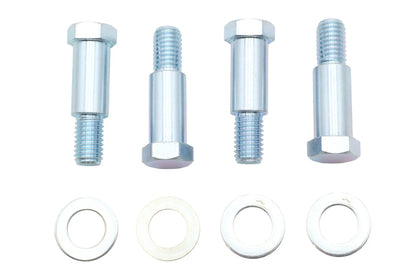 V-Twin Shock Stud Kit with Zinc Finish for Harley Davidson FXST Models by V-Twin