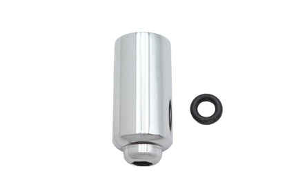 V-Twin Chrome Valve Stem Cover for Custom Tire Tubes – Durable and Stylish Motorcycle Part