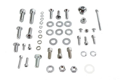 Gardner-Westcott C-31-38 Chrome Screw Kit for S&S Carburetors by Gardner-Westcott