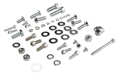 Gardner-Westcott C-31-38 Chrome Screw Kit for S&S Carburetors by Gardner-Westcott