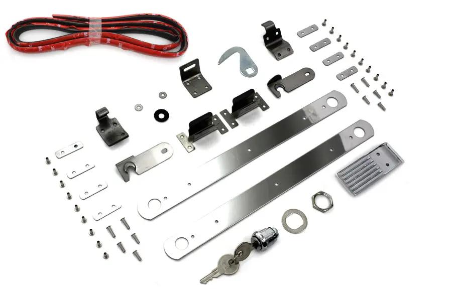 V-Twin Saddlebag Hardware Kit for Harley Davidson FL (1970-1979) – Complete Repair Set by V-Twin
