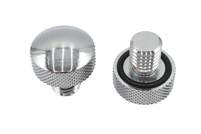 V-Twin Knurled Seat Tab Mount Knob Set for Harley Davidson FXST (Part #74549) by V-Twin