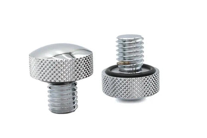 V-Twin Knurled Seat Tab Mount Knob Set for Harley Davidson FXST (Part #74549) by V-Twin