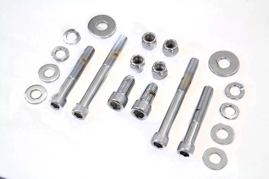 Gardner-Westcott Chrome Engine Case Allen Bolt Kit for Harley Davidson FXST (1984-1993) by Gardner-Westcott