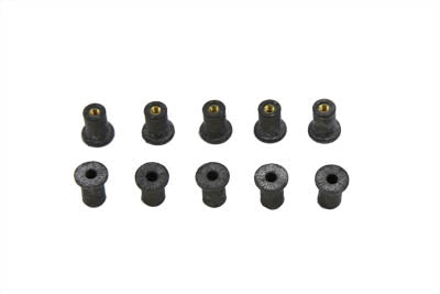 V-Twin Well Nut for Headlamp with #6-32UNC Thread – Reliable Headlamp Mounting Accessory