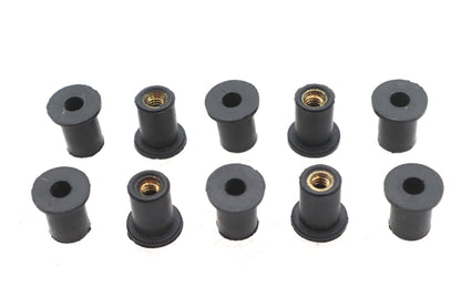 V-Twin Well Nut for Headlamp with #6-32UNC Thread – Reliable Headlamp Mounting Accessory