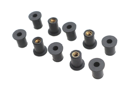 V-Twin Well Nut for Headlamp with #6-32UNC Thread – Reliable Headlamp Mounting Accessory