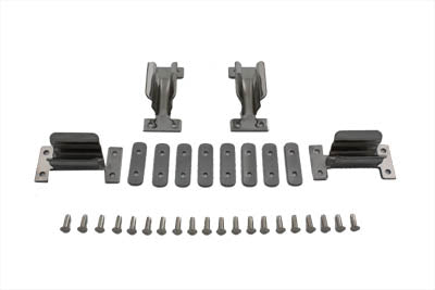 V-Twin Saddlebag Lower Mount Clip Kit for Harley Davidson FL Models