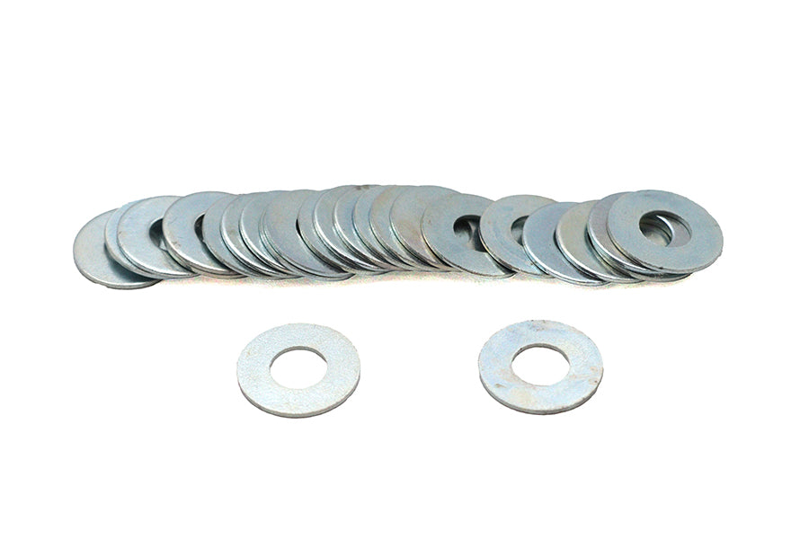 Eastern Zinc Flat Washer 1/4 inch Inner Diameter, Pack of 25 - OEM Part 6242W