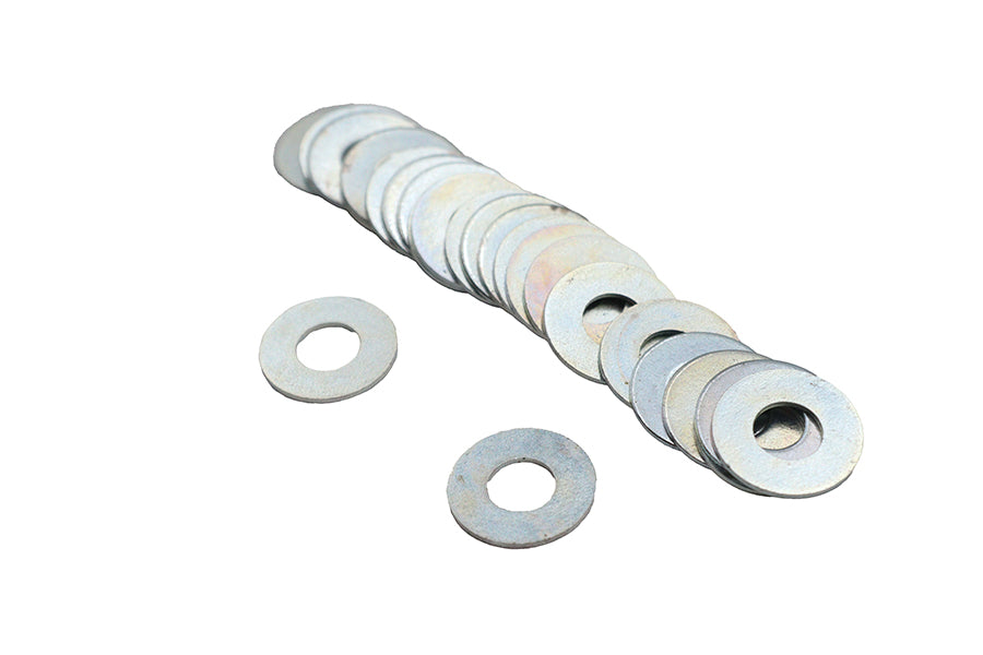 Eastern Zinc Flat Washer 1/4 inch Inner Diameter, Pack of 25 - OEM Part 6242W