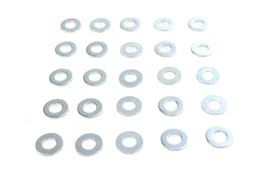 Eastern Zinc Flat Washer 5/16 inch x 5/8 inch x 1/16 inch (Pack of 25)