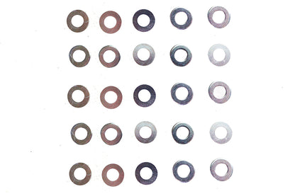 Eastern Zinc Flat Washer 5/16 inch x 5/8 inch x 1/16 inch (Pack of 25)