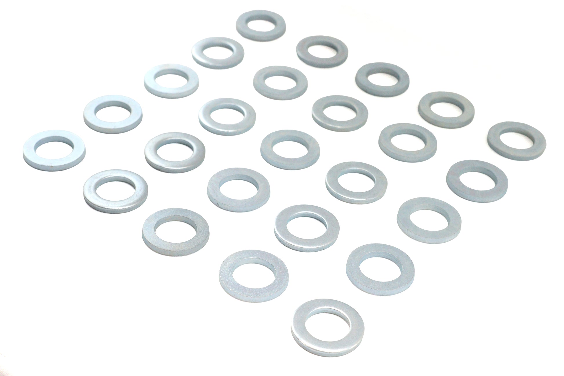 Eastern A-6738 Replica Zinc Steel Washer, 17/32 in x 7/8 in x 7/64 in