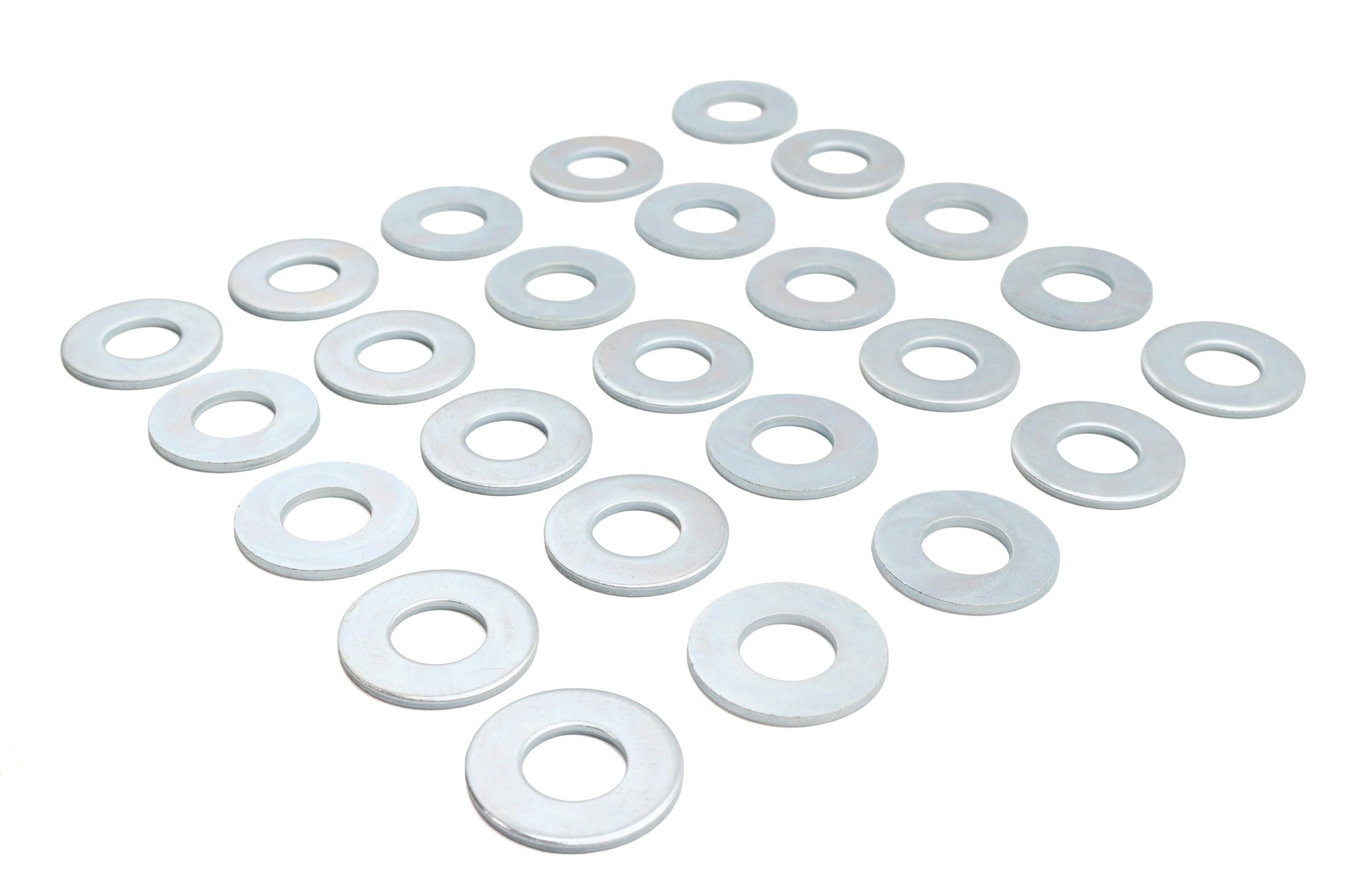 Eastern A-6653A Replica Zinc Steel Washer - 5/8 inch Outer Diameter and 3/32 inch Thickness