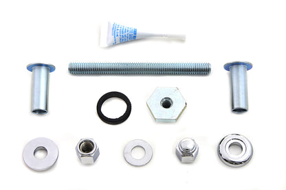 V-Twin Chrome Gas Tank Mount Kit for Harley Davidson FXST (2000-2009)