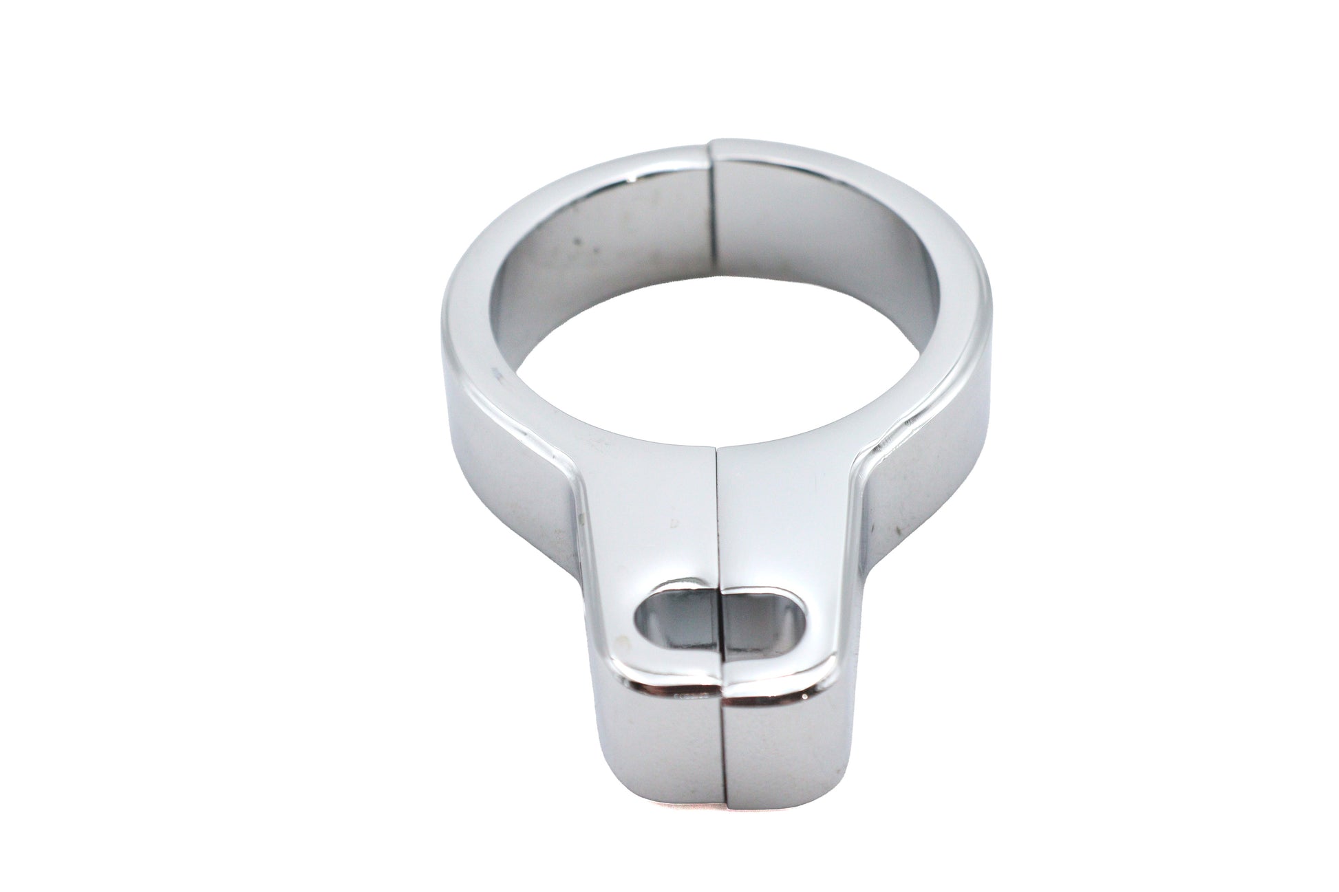 V-Twin Chrome Cable Clamp 11-0270 for 1-1/2 Inch Tubes