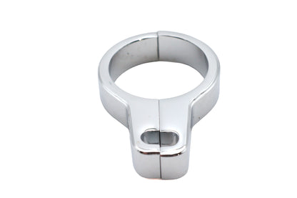 V-Twin Chrome Cable Clamp 11-0270 for 1-1/2 Inch Tubes