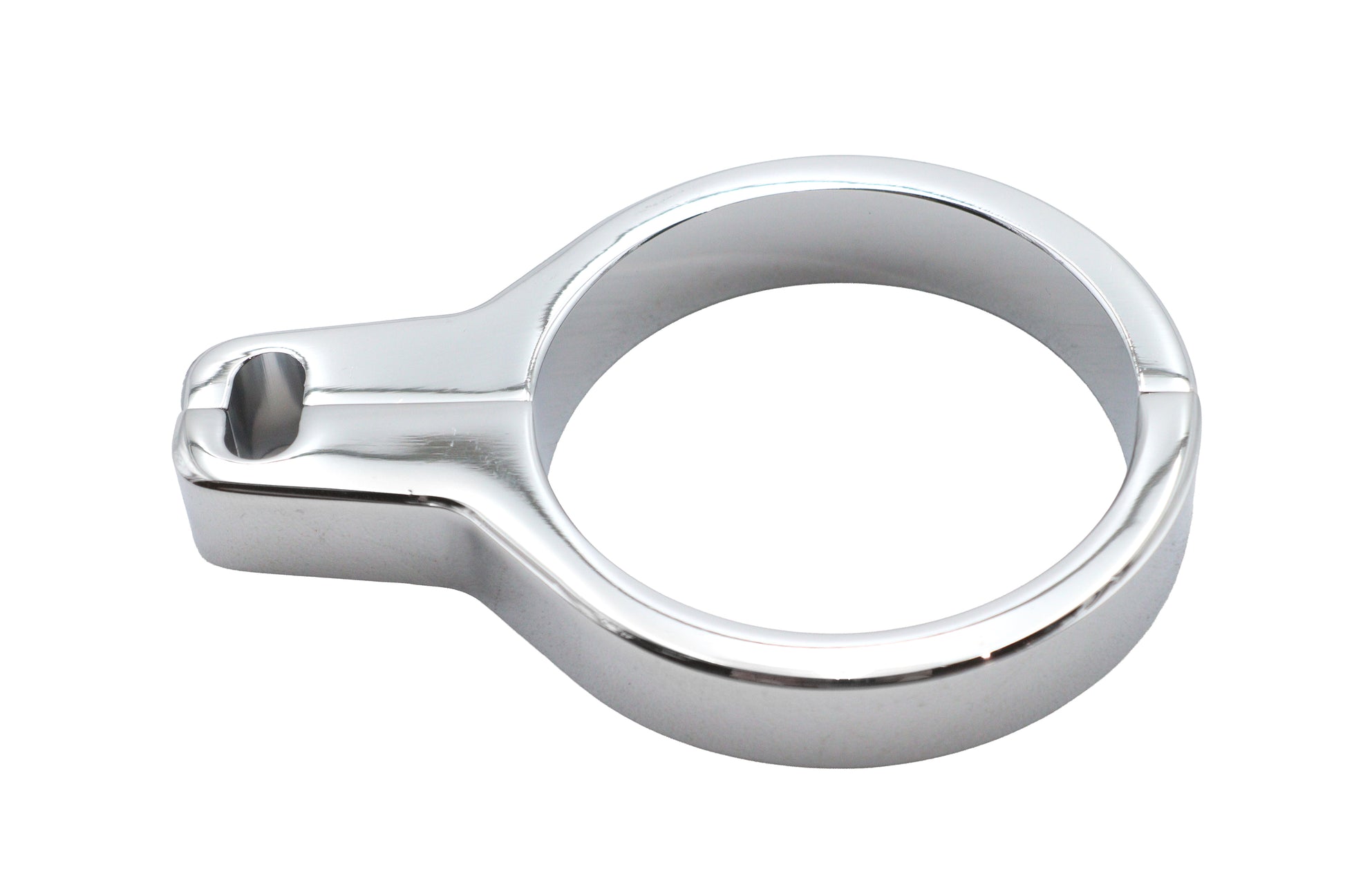 V-Twin Chrome Cable Clamp Part #11-0272 for 2 Inch Tubes and Cables