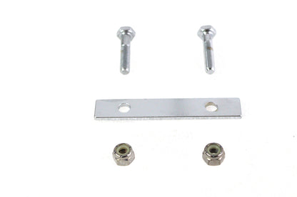 Colony Ignition Coil Mounting Plate Kit Chrome for Harley Davidson FL (1965-1974)