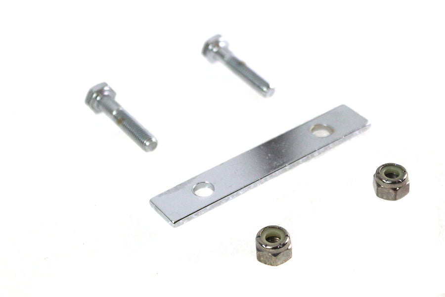 Colony Ignition Coil Mounting Plate Kit Chrome for Harley Davidson FL (1965-1974)