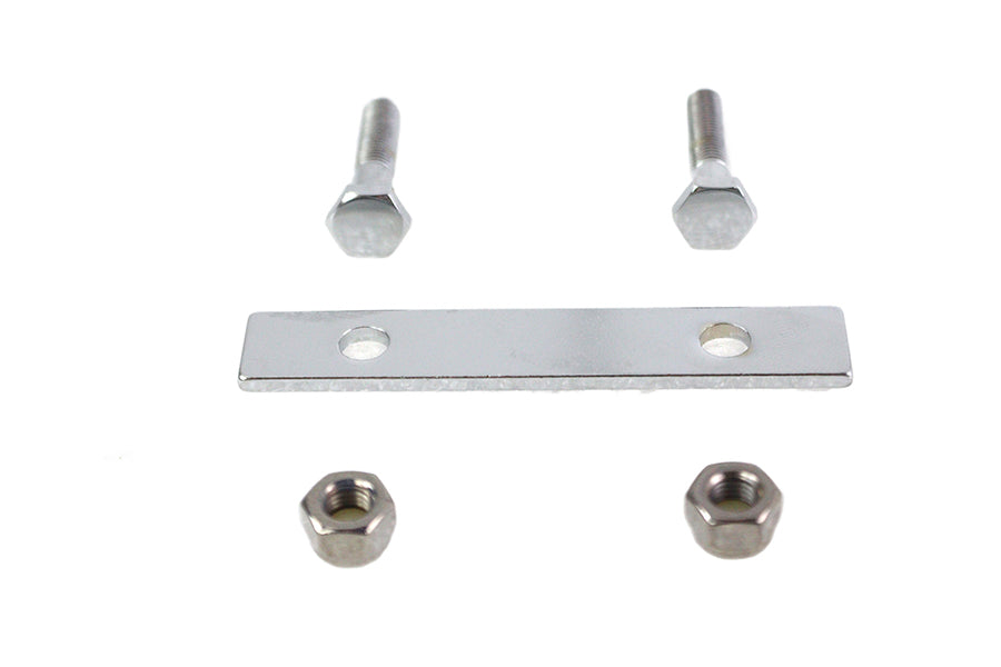 Colony Ignition Coil Mounting Plate Kit Chrome for Harley Davidson FL (1965-1974)