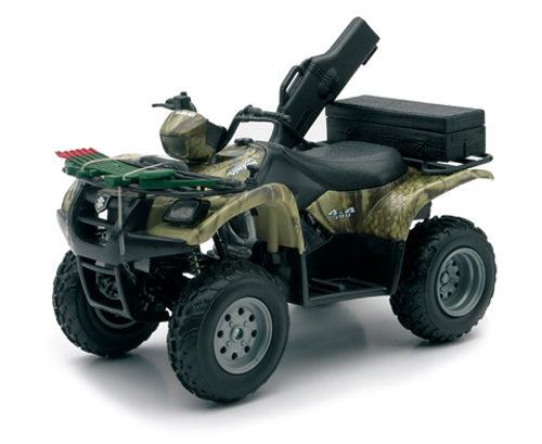 NEWRAY 42903A 1/12 Scale Suzuki Vino Auto 500 4x4 Camo ATV Model