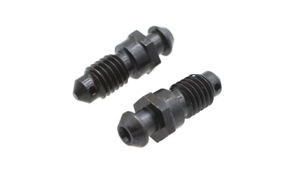 Colony Brake Caliper Bleeder Screws in Black for Harley Davidson FLT Models (2009-2018)