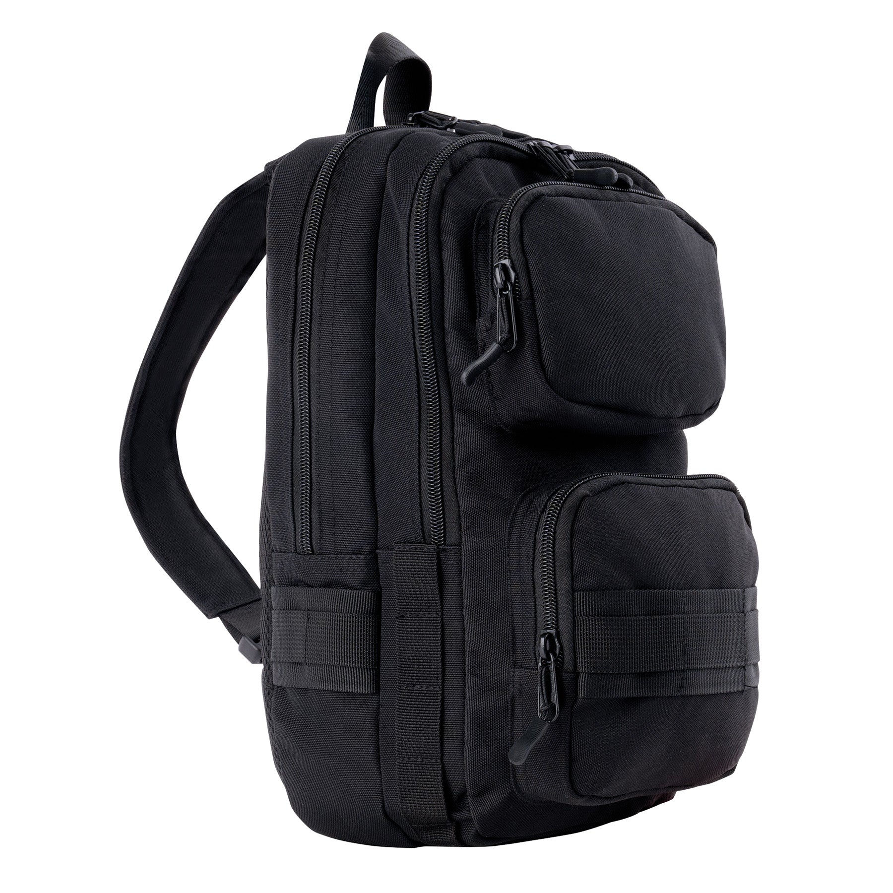 Rothco Tactical Traveler Sling Bag Black – Compact 10-Liter Crossbody with Concealed Carry and Rugged Water-Resistant Material