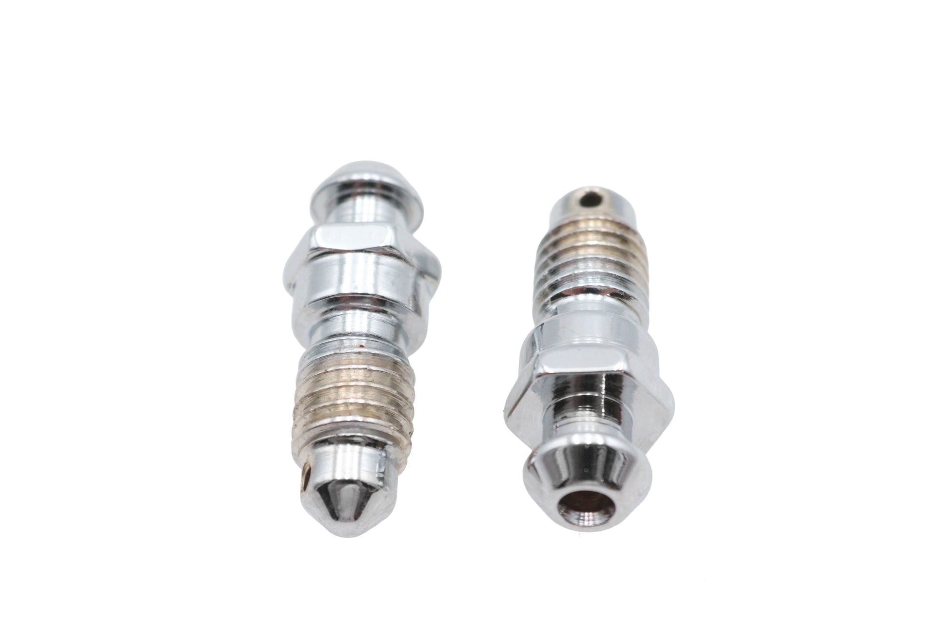 Colony Brake Caliper Bleeder Screws Chrome for Harley Davidson FLT (2009-2018) — Set of 2