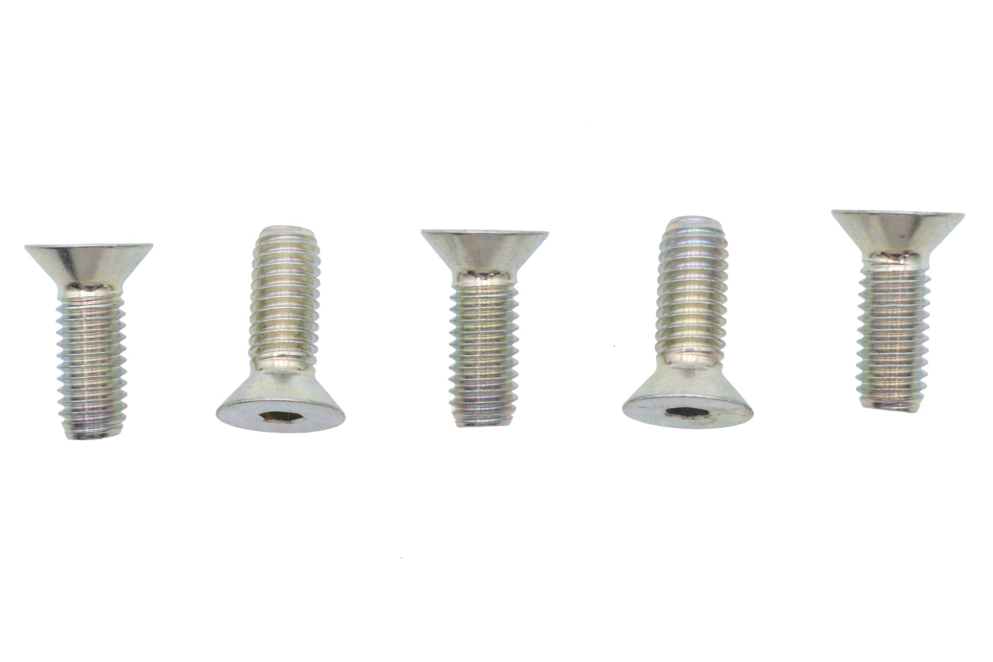 Colony Cast Wheel Front and Rear Disc Screw and Nut Kit Zinc for Harley Davidson FLT