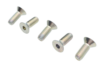 Colony Cast Wheel Front and Rear Disc Screw and Nut Kit Zinc for Harley Davidson FLT