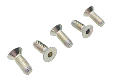 Colony Cast Wheel Front and Rear Disc Screw and Nut Kit Zinc for Harley Davidson FLT