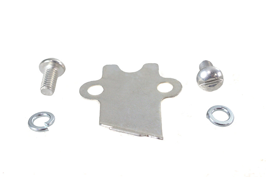 Colony Instrument Panel Right Side Cover Plate Cadmium Plated for Harley Davidson UL and EL Models