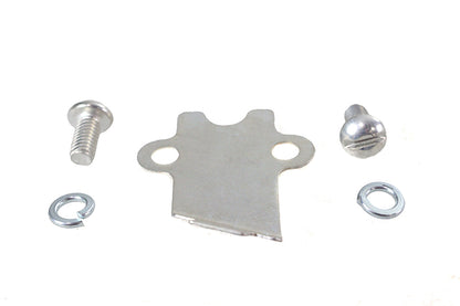 Colony Instrument Panel Right Side Cover Plate Cadmium Plated for Harley Davidson UL and EL Models