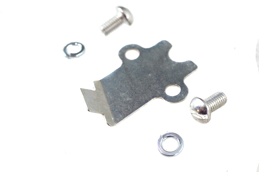 Colony Instrument Panel Right Side Cover Plate Cadmium Plated for Harley Davidson UL and EL Models