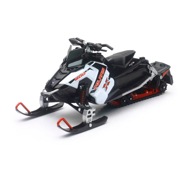 NEWRAY Part 57783A – 1/16 Polaris Switchback Pro-X 800 Snowmobile White Switch