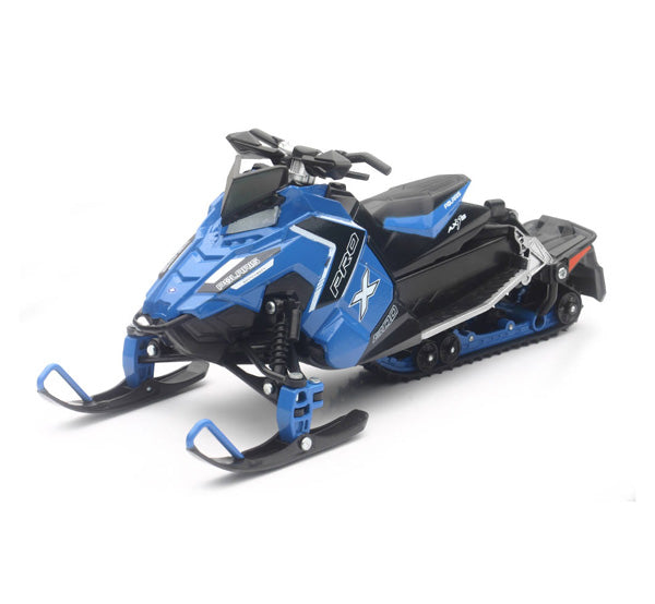 NEWRAY 57783B Polaris Switchback Pro-X 800 Snowmobile Switch (Blue)