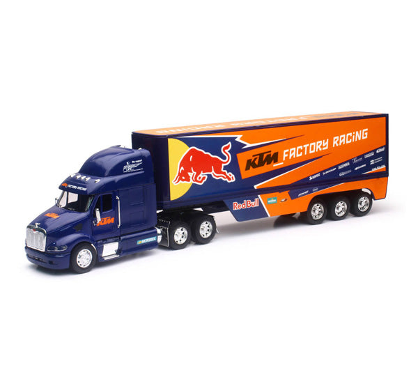 NEWRAY 1/32 Red Bull KTM Factory Race Team Truck Model - Detailed Collectible